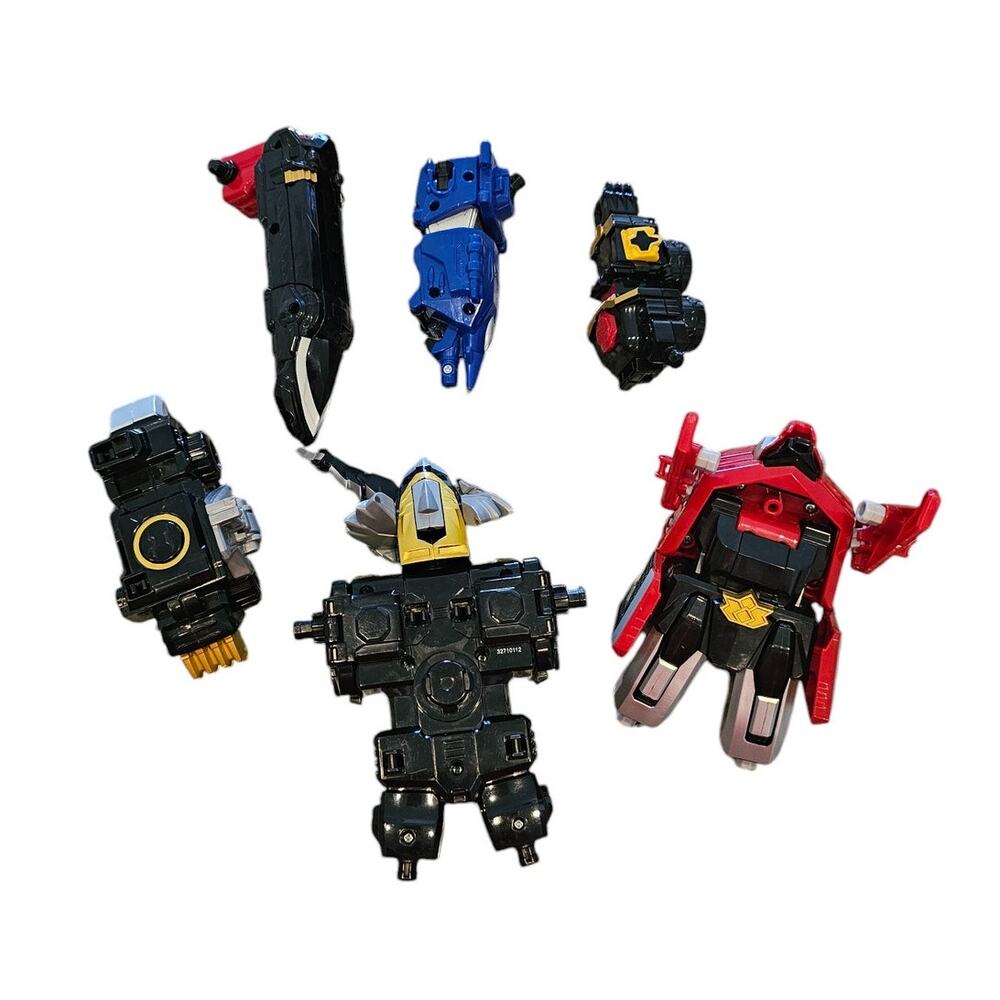 Lot of Power Rangers Mega Force Goseiger DX Gosei Grand Megazord Parts